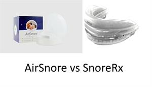 AirSnore vs SnoreRx