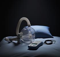 cpap machine with pillow