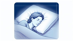 Illustration of obstructive sleep apnea