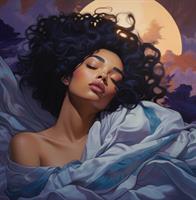  Rihanna sleeping with moon