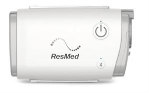An image of ResMed AirMini AutoSet Travel CPAP, which is considered the best CPAP machine for travelers.