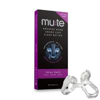 An image of the Mute Nasal Dilator from Rhinomed, known as one of the best nasal dilators for snoring due to its adjustable fit.