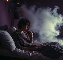  a-person-vaping-in-bed
