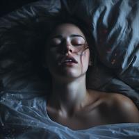 women-breathing-at-night