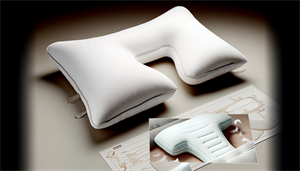 Cooling anti snore pillow with ventilation technology